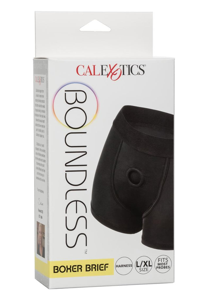 Boundless Boxer Brief Harness - Black - Large/XLarge
