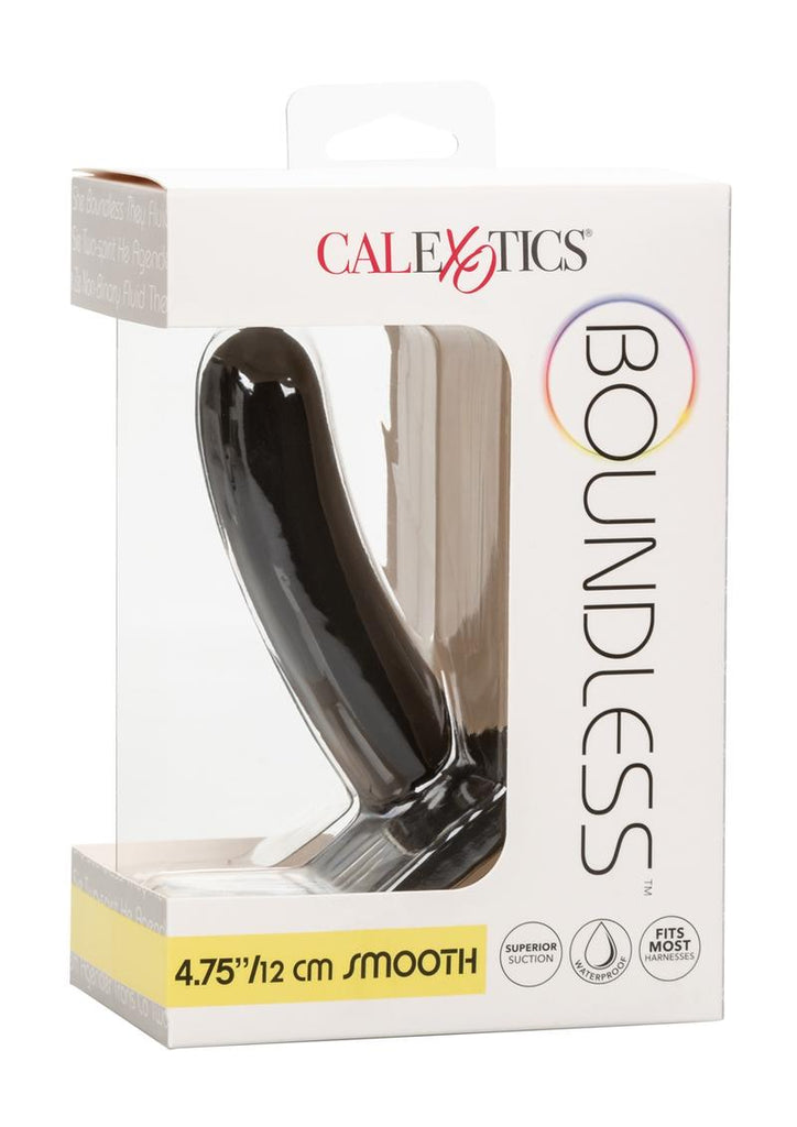 Boundless Silicone Smooth Probe - Black - 4.75in