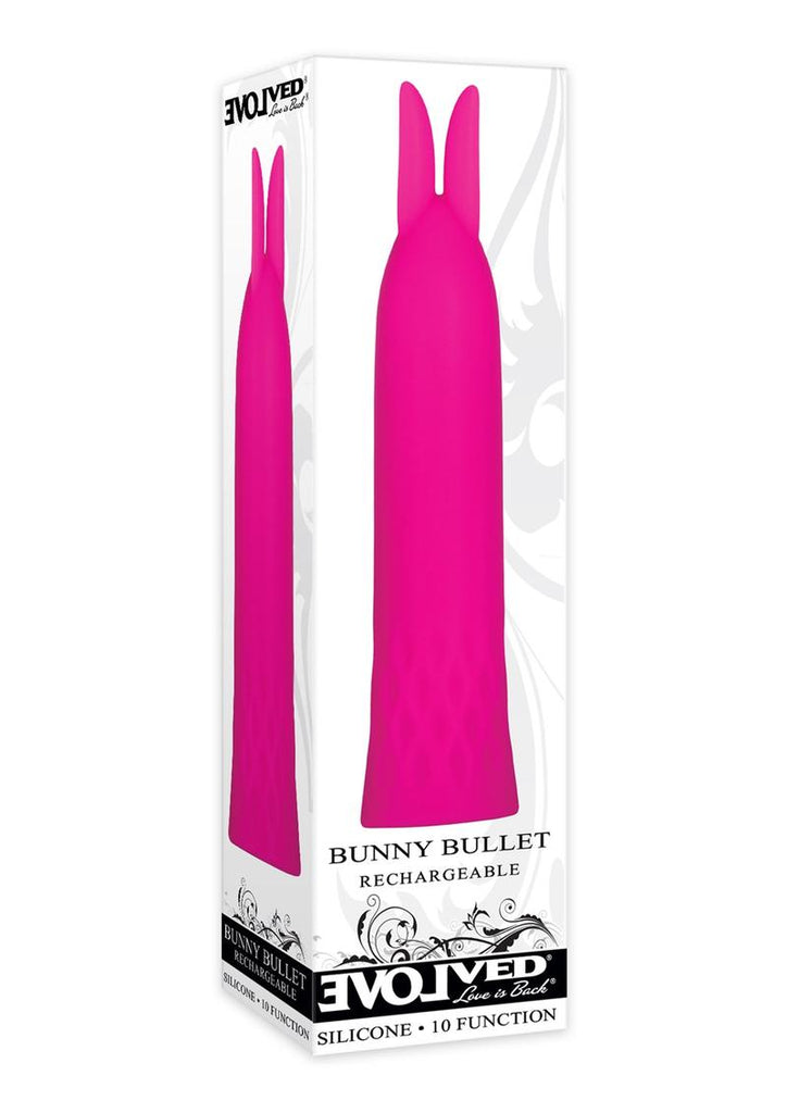 Bunny Bullet Silicone Rechargeable - Pink