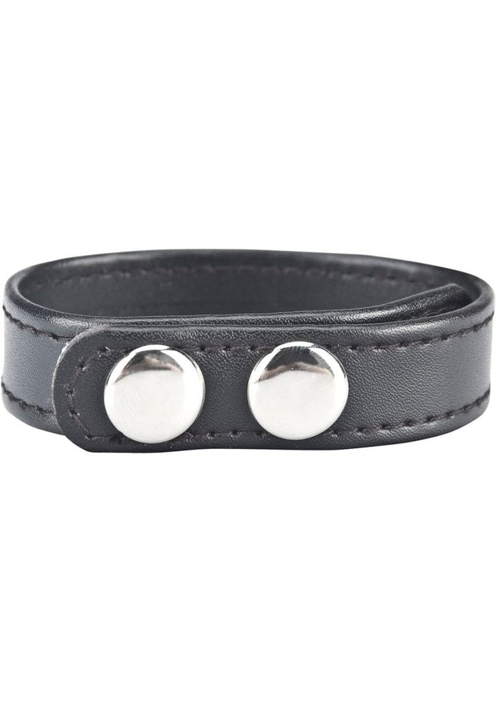 C and B Gear Snap Cock Ring - Black - 2in