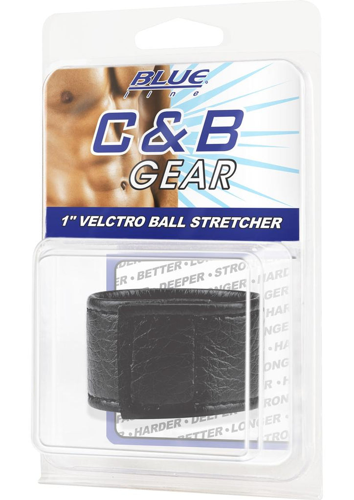 C and B Gear Velcro Ball Stretcher - Black - 1in