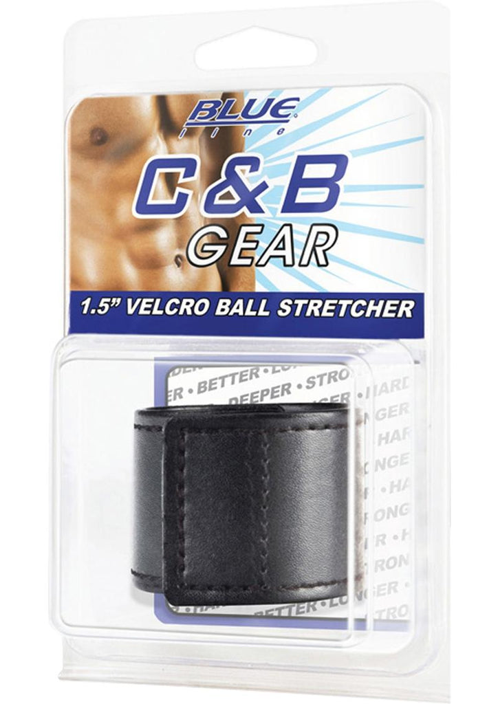 C and B Gear Velcro Ball Stretcher Adjustable - Black - 1.5in