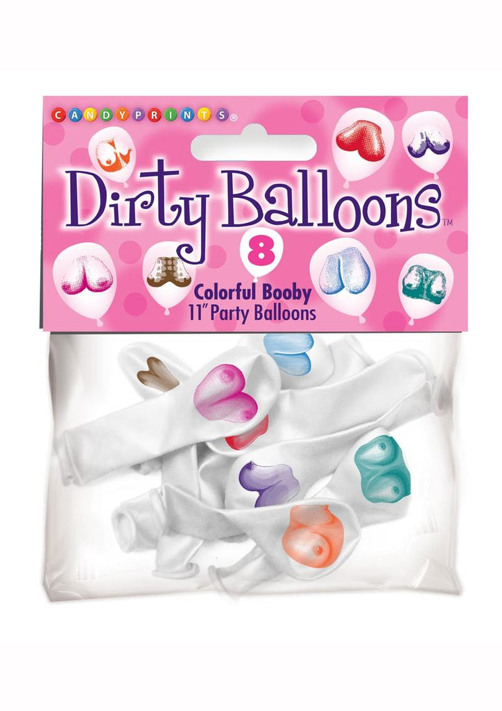 Candyprints Dirty Balloon Mini Boob - 8 Per Bag