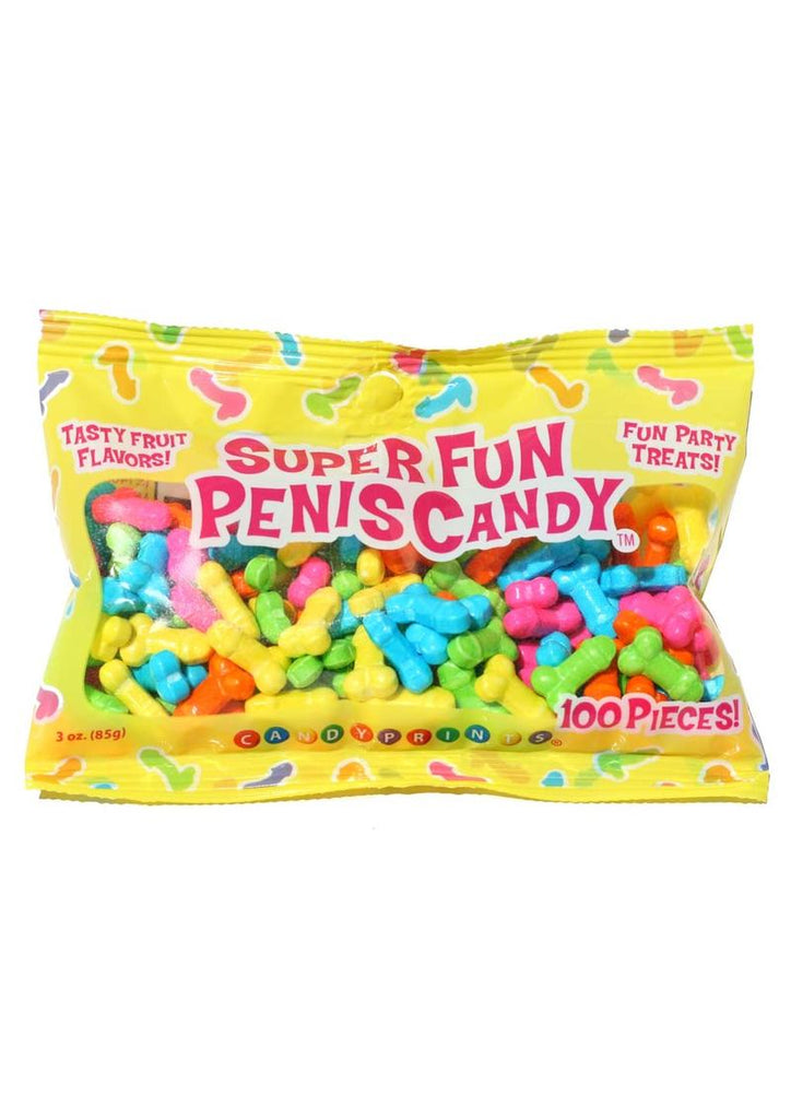 Candyprints Super Fun Penis Candy - 100 Pieces Per Bag