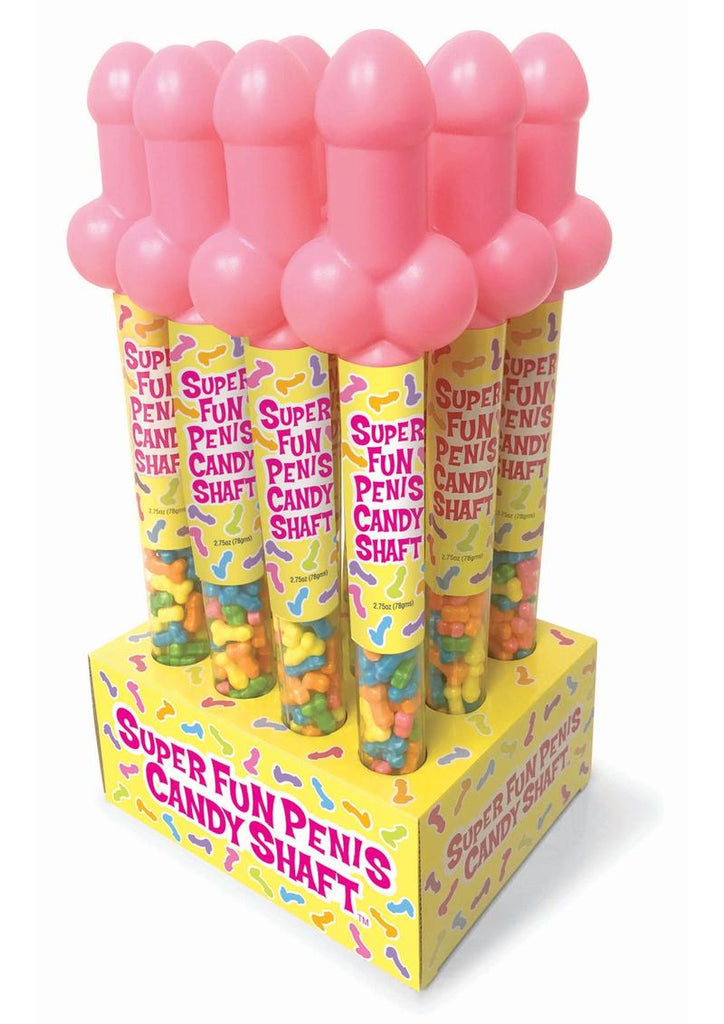 Candyprints Super Fun Penis Candy Shaft Counter - 12 Per Display/Display