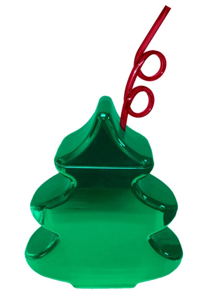 Christmas Tree Cup Holds - Green - 24 Ounces