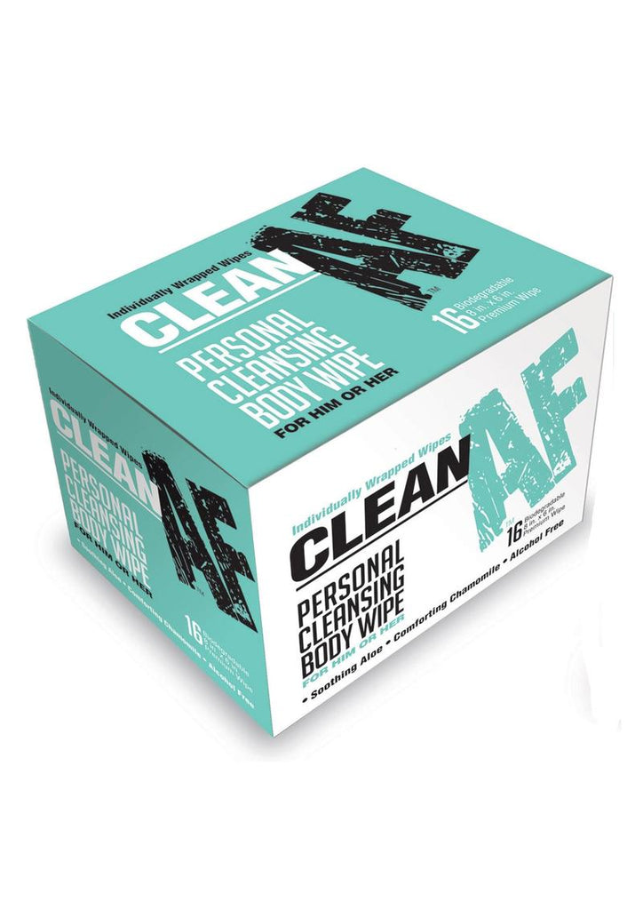 Clean AF Wipes - 16 Per Box