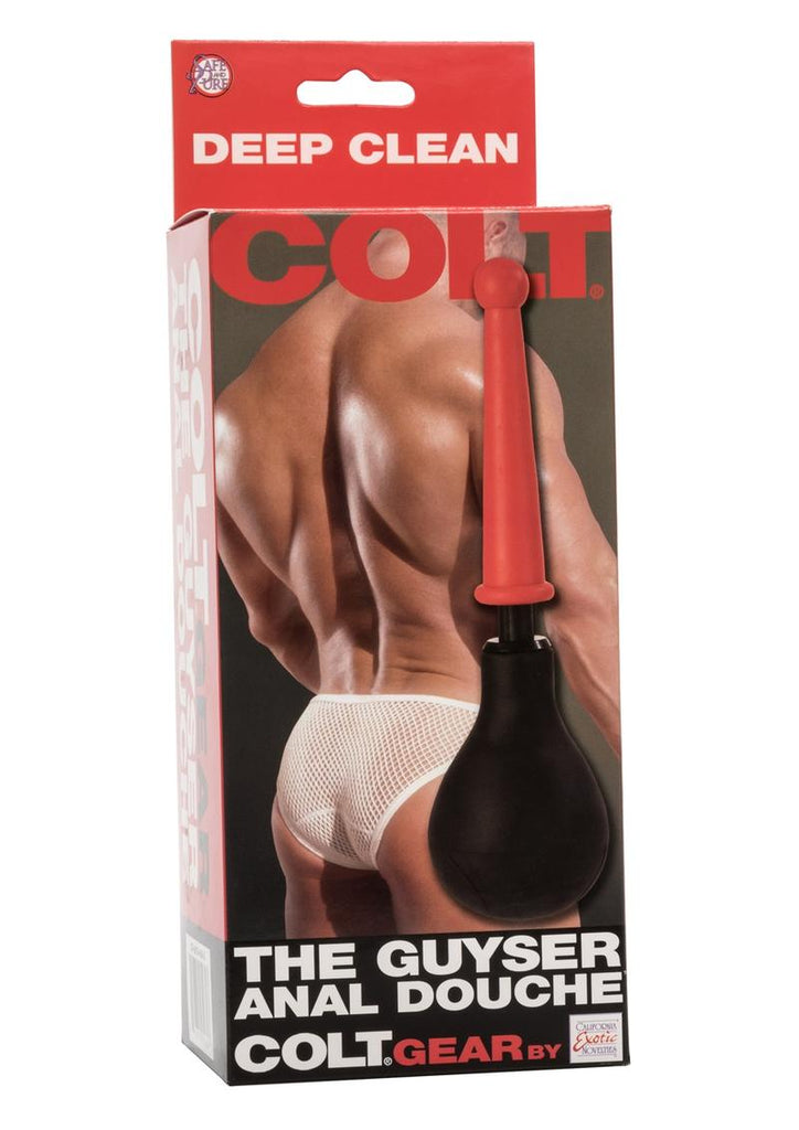 Colt The Guyser Anal Douche - Black/Red