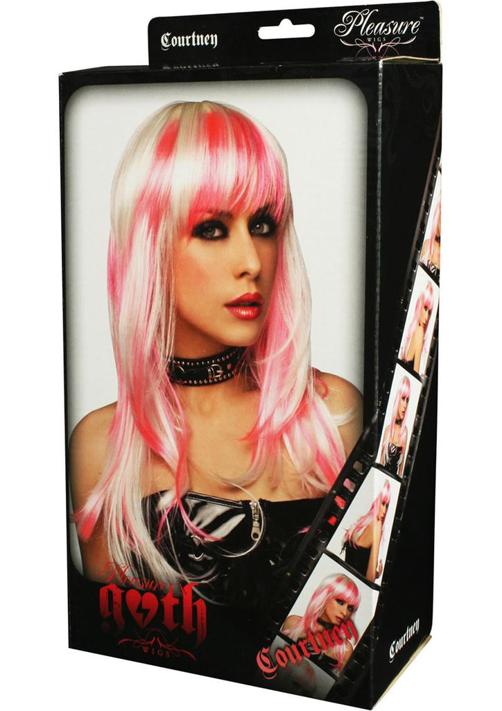 Courtney Wig - Hot Pink/Pink/White