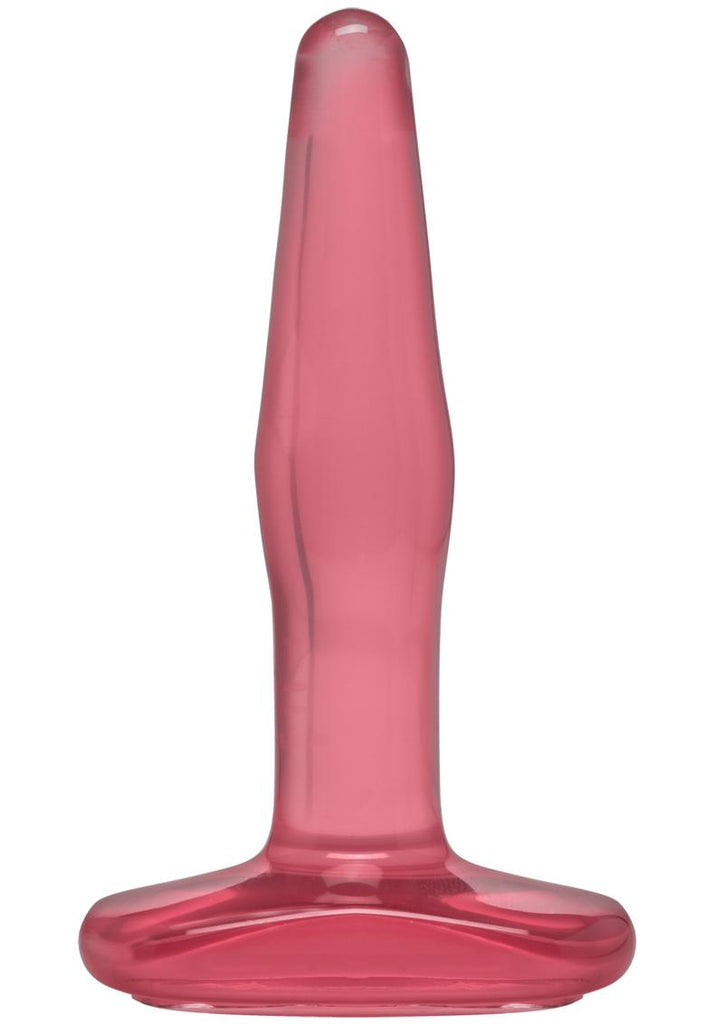 Crystal Jellies Butt Plug - Pink - Small