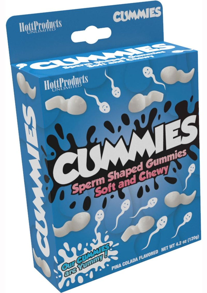 Cummies Sperm Shaped Gummies Pina Colada Flavored