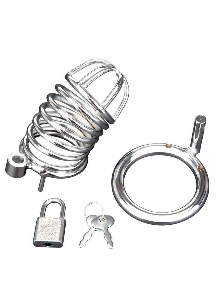Deluxe Chastity Cage - Metal