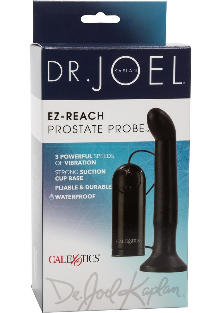 Dr. Joel Kaplan EZ-Reach Vibrating Prostate Stimulator - Black