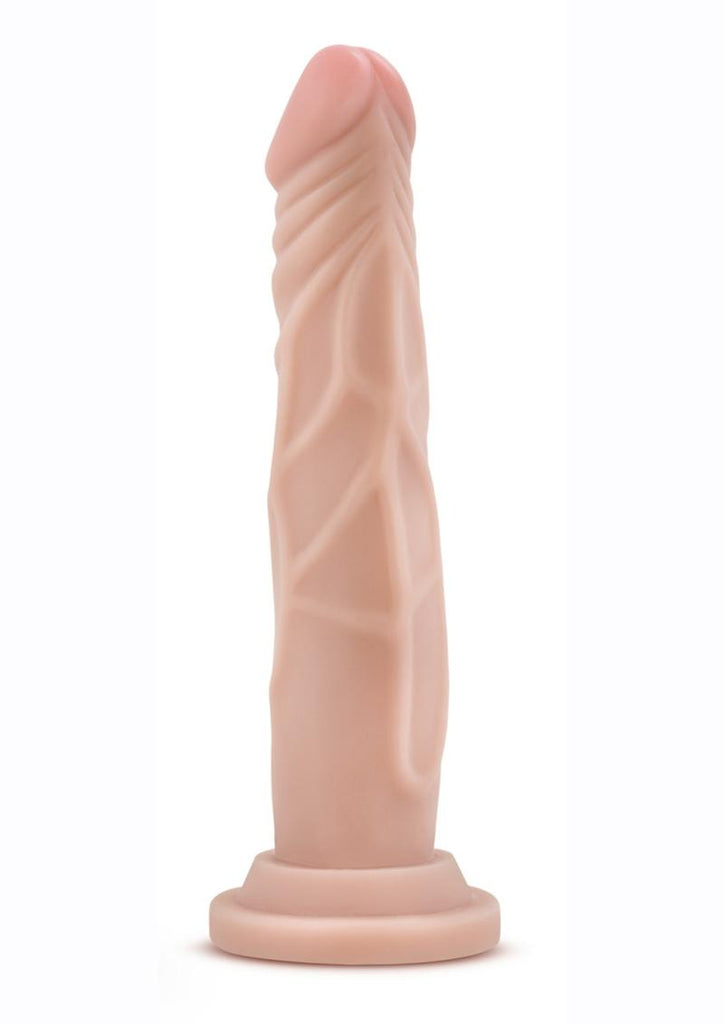 Dr. Skin Dr. Carter Silicone Dildo with Suction Cup - Vanilla - 7.5in