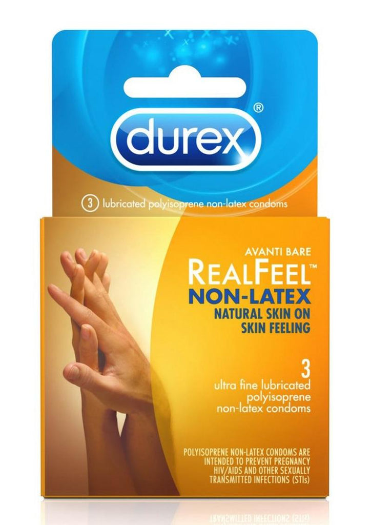 Durex Avanti Real Feel Non Latex Lubricated Condoms - 3-Pack