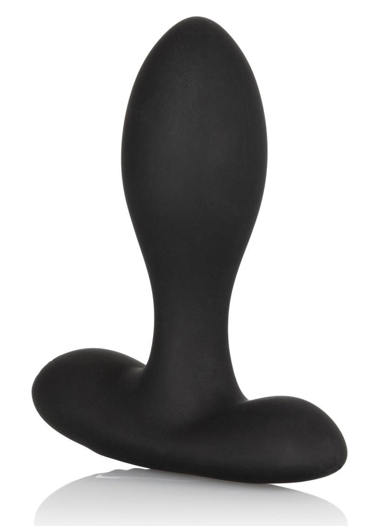 Eclipse Slender Probe Silicone USB Rechargeable Anal Plug Waterproof - Black - 3.75in
