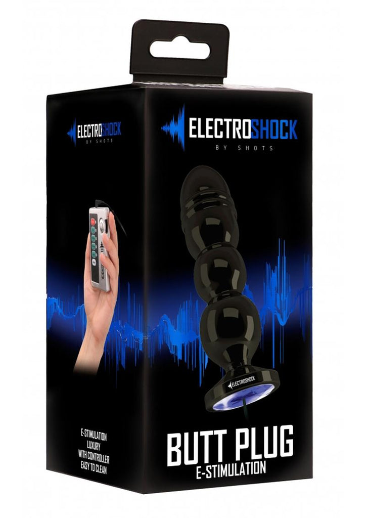 Electroshock Bold Butt Plug - Grey/Gun Grey