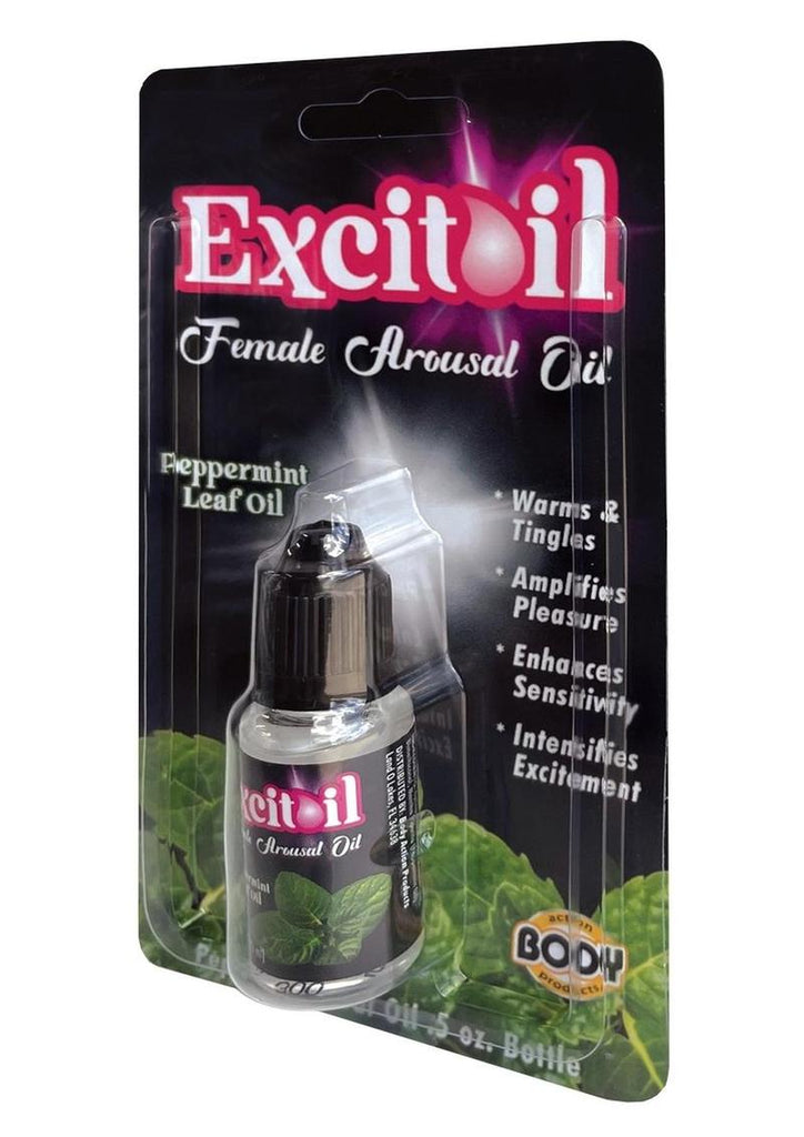 Excitoil Peppermint Arousal Oil .5oz - Carded