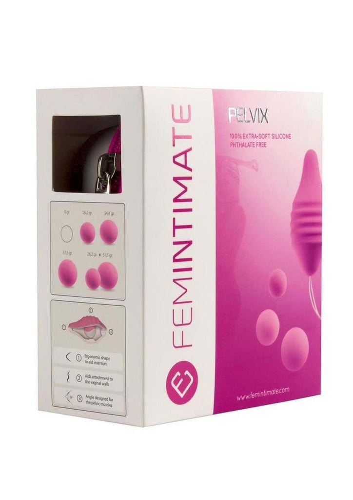 Femintimate Pelvix Trainer Intimate Relax Silicone Dialator Kit - Pink - 3 Piece Kit