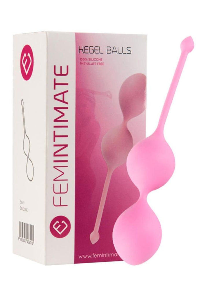 Femintimate Pelvix Trainer Silicone Kegel Balls Kit - Pink