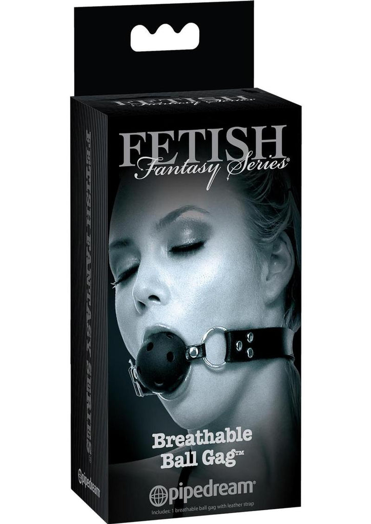 Fetish Fantasy Series Limited Edition Breathable Ball Gag - Black