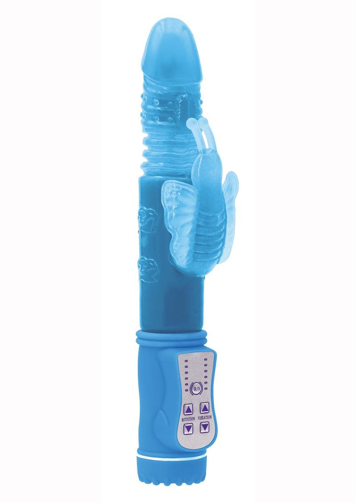 Firefly Lola Glow In The Dark Thrusting and Rotating Rabbit - Blue/Glow In The Dark