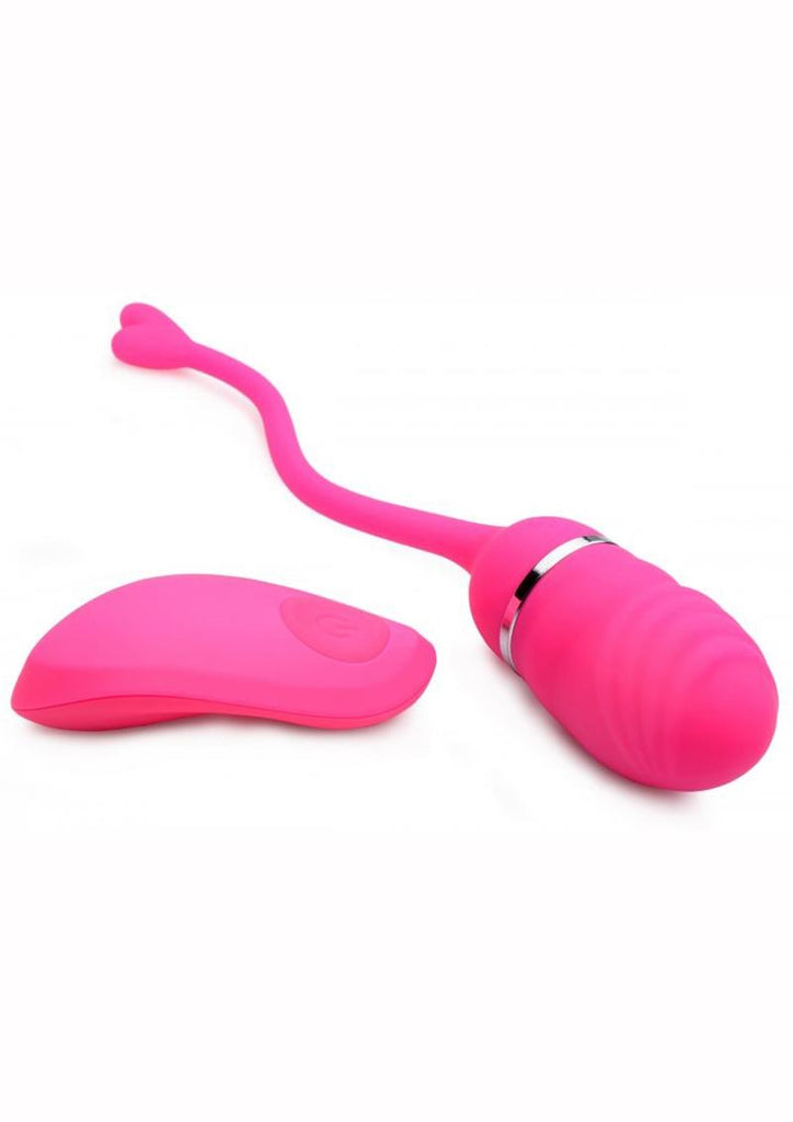 Frisky Luv-Pop Rechargeable Remote Control Egg Vibrator - Pink