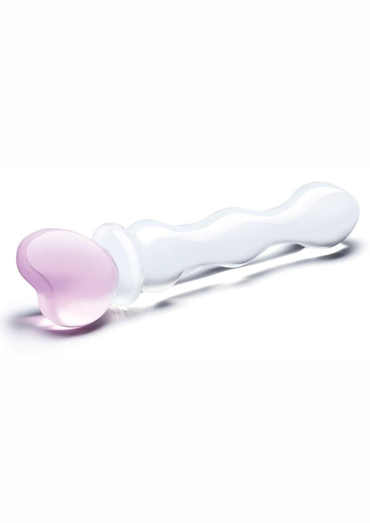 Glas Sweetheart Dildo - Clear/Pink