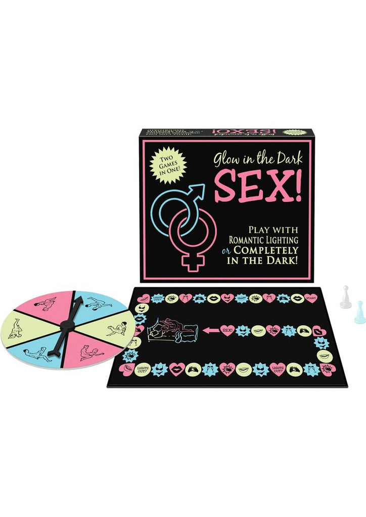 Glow In The Dark Sex! Board Game - Glow In The Dark