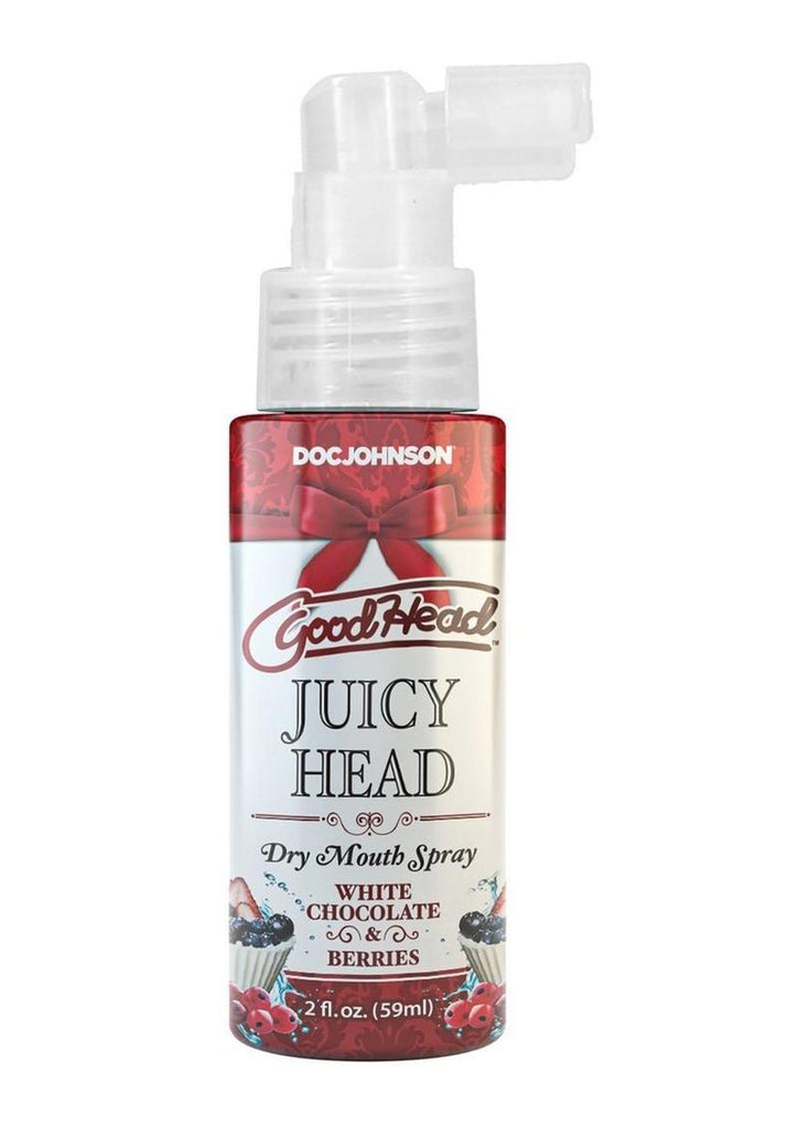Goodhead Juicy Head Dry Mouth Spray - White Chocolate and Berries - 2oz