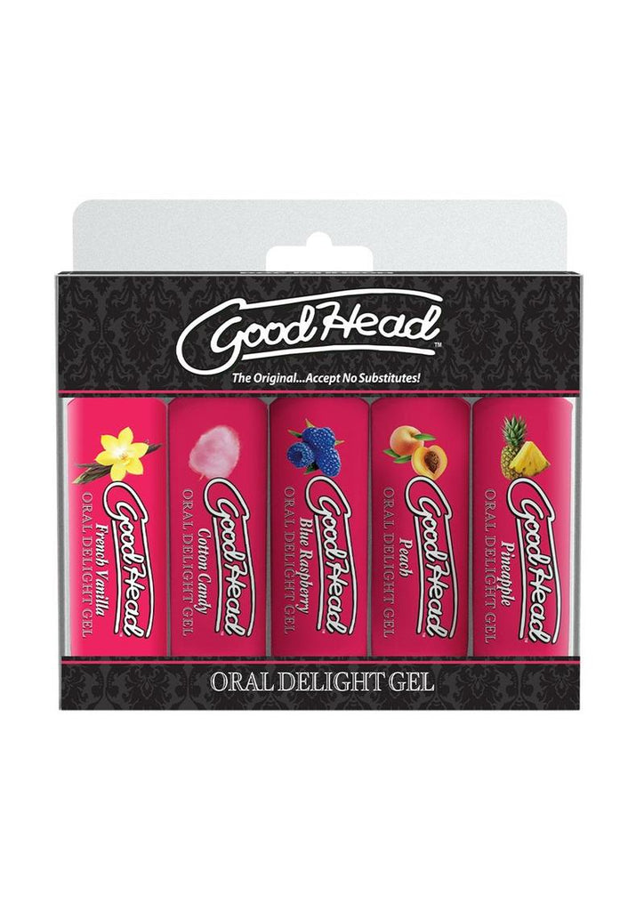 Goodhead Oral Delight Gel Assorted - 1oz - 5 Pack
