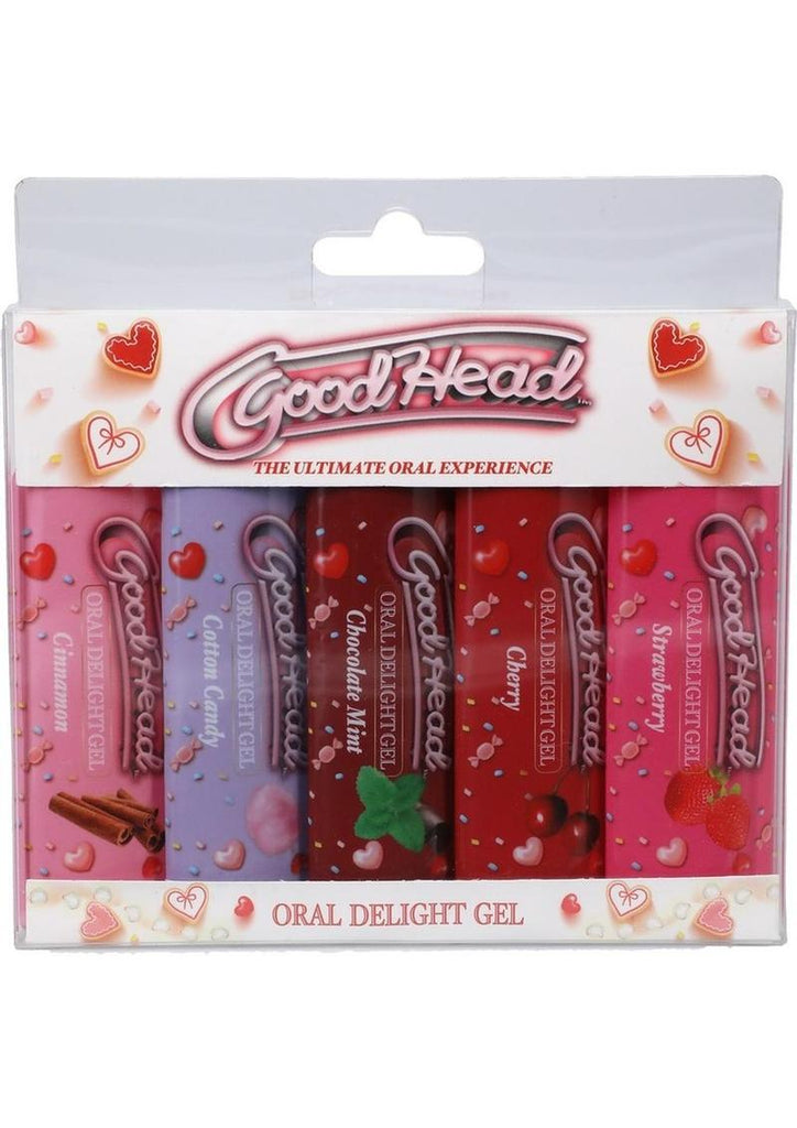 Goodhead Oral Delight Gel Assorted Flavors - 1oz - 5 Pack