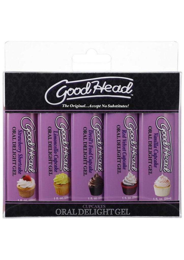 Goodhead Oral Delight Gel Cupcakes - 1oz - 5 Pack