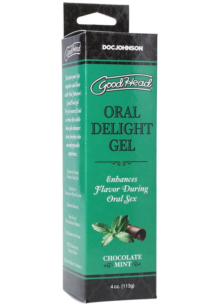 Goodhead Oral Delight Gel Flavored Chocolate Mint - 4oz