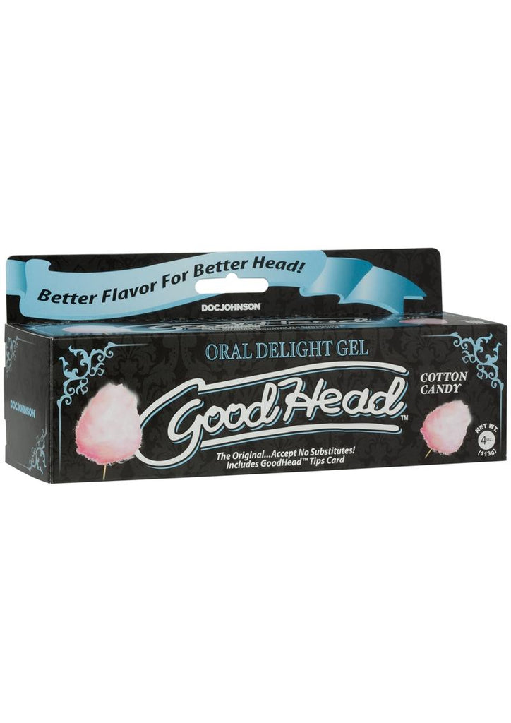 Goodhead Oral Delight Gel Flavored Cotton Candy - 4oz