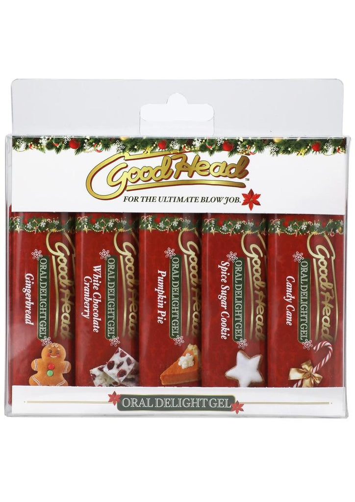 Goodhead Oral Delight Gel Holiday Edition - 1oz - 5 Pack