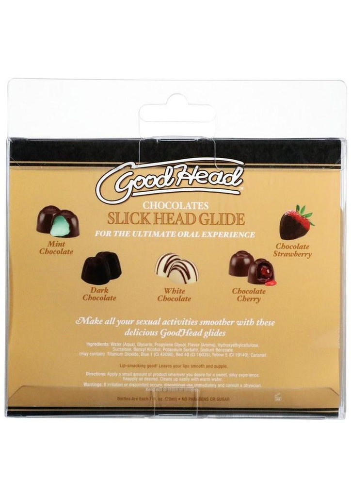 Goodhead Slick Head Glide Chocolates - 1oz - 5 Pack