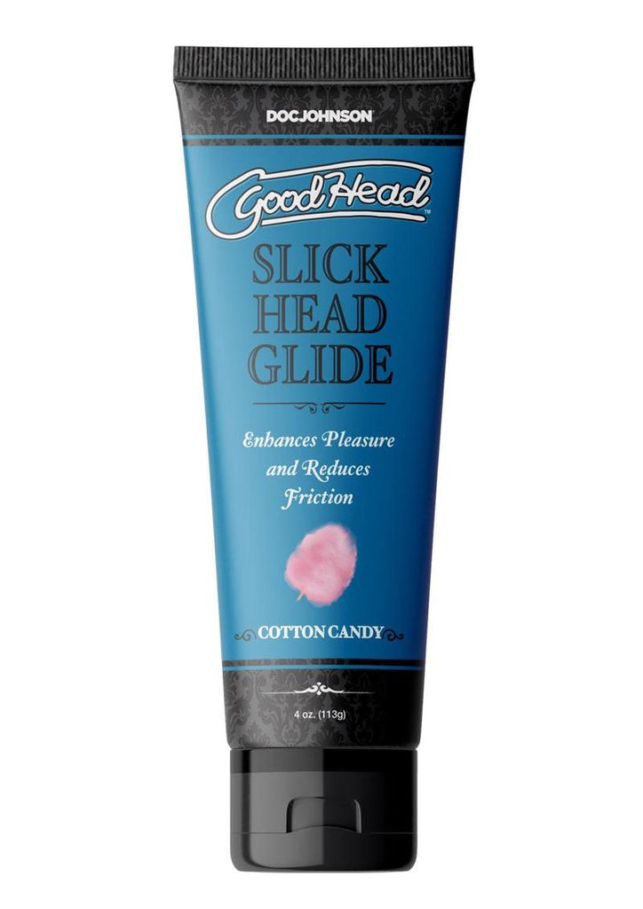 Goodhead Slick Head Glide Water Based Flavored Lubricant Cotton Candy - 4oz - Bulk