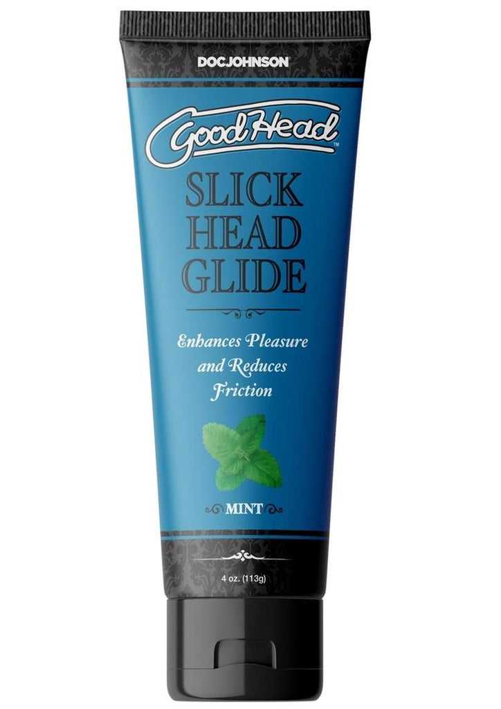 Goodhead Slick Head Glide Water Based Flavored Lubricant Mint - 4oz - Bulk