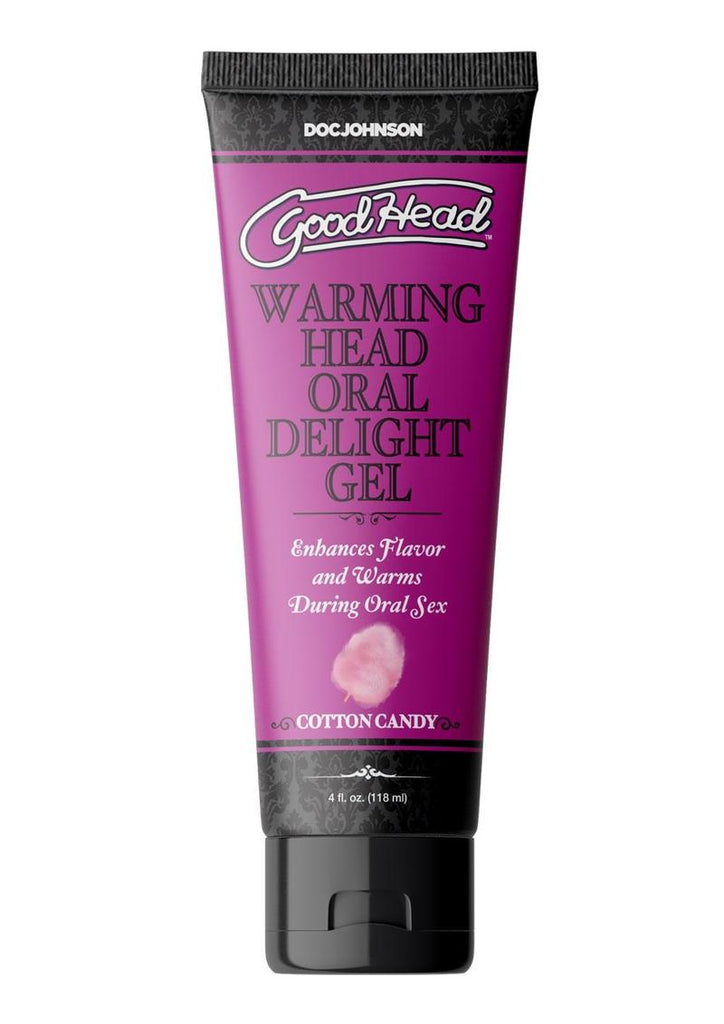 Goodhead Warming Head Oral Delight Gel Flavored Cotton Candy - 4oz - Bulk