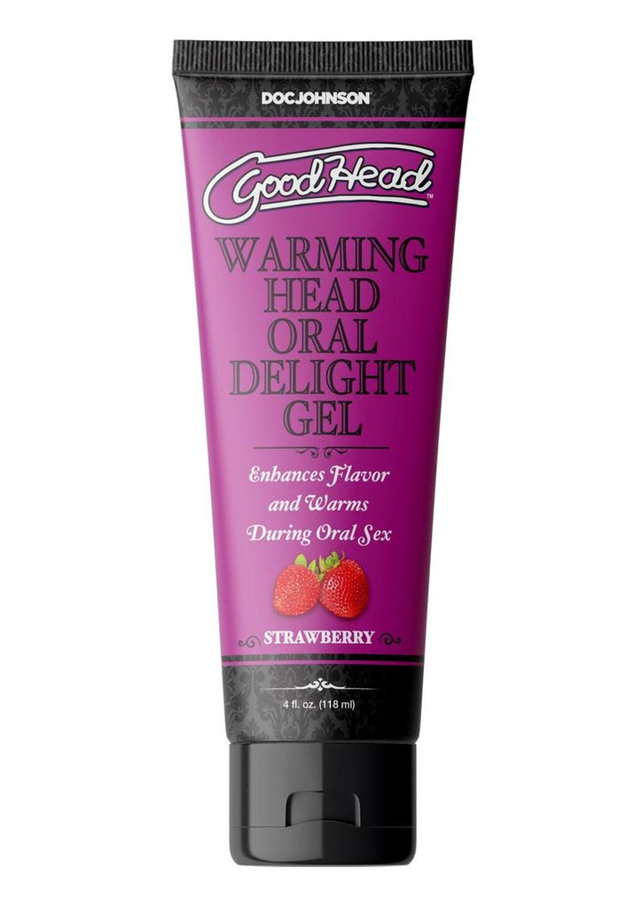 Goodhead Warming Head Oral Delight Gel Flavored Strawberry - 4oz