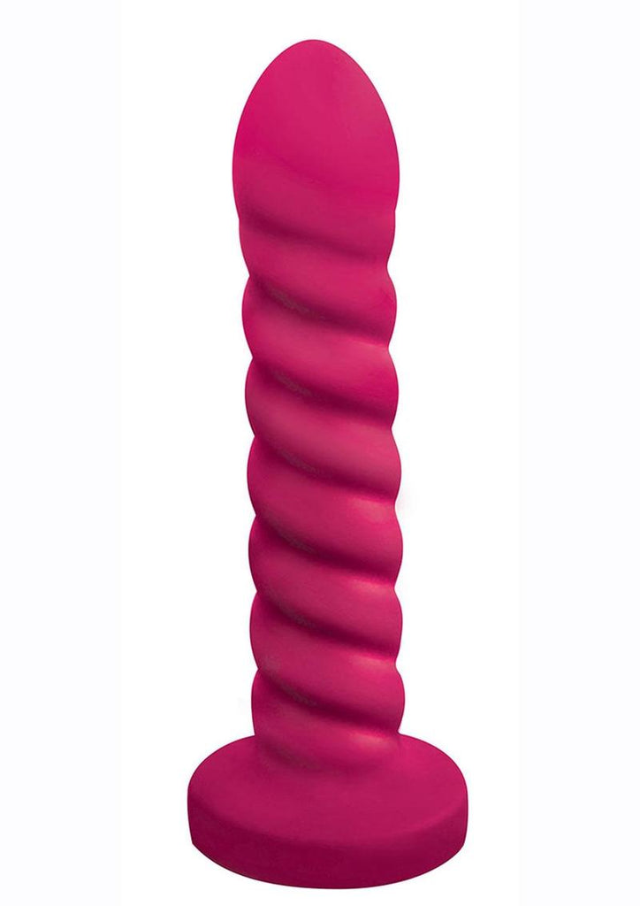 Gossip Soft Swirl 21x Rechargeable Silicone Vibrator with Remote - Pink
