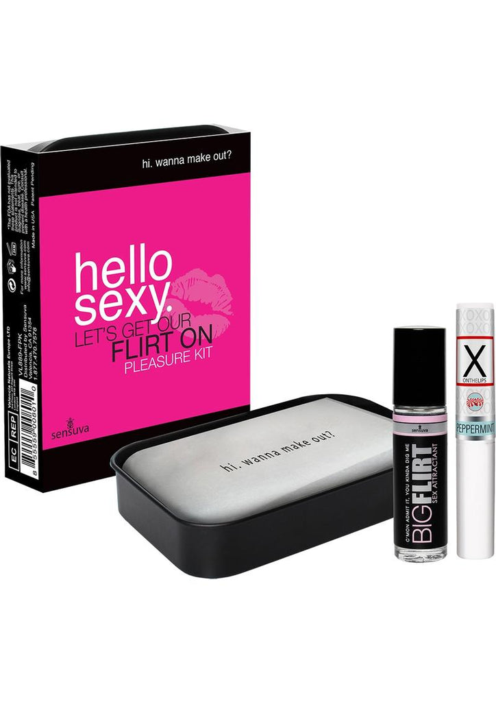 Hello Sexy Let's Get Our Flirt On Pleasure Kit