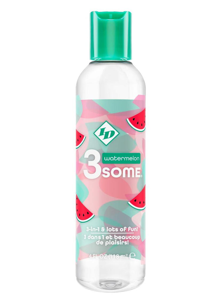 Id 3 Some 3-In-1 Multi Use Flavored Lubricant Watermelon - 4oz