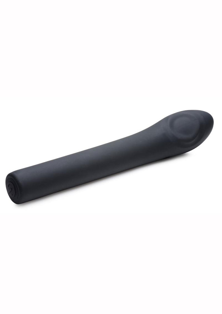 Inmi 5 Star 9x Pulsing Rechargeable Silicone G-Spot Vibrator - Black