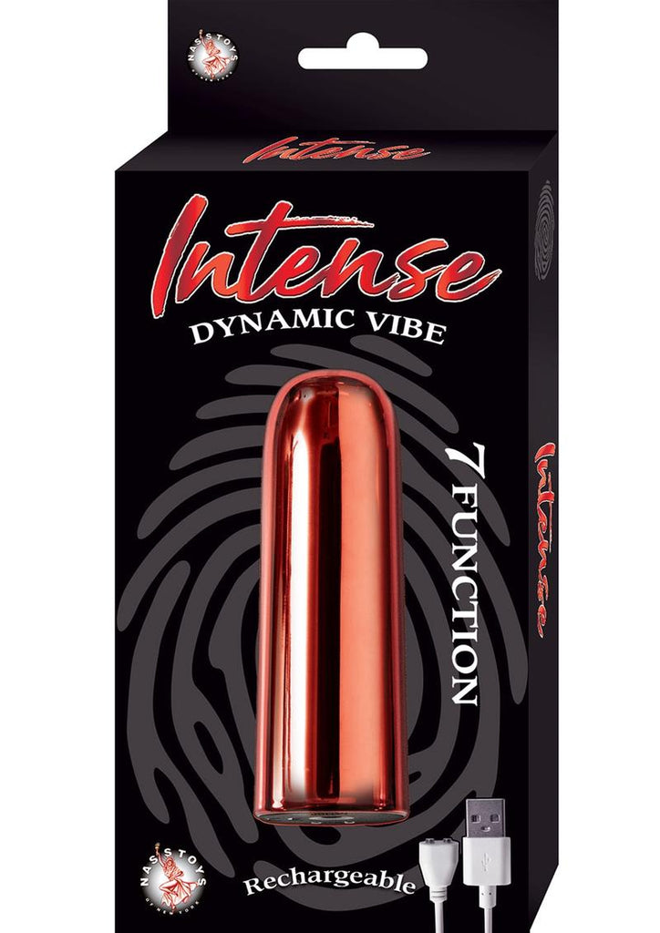 Intense Dynamic Rechargeable Vibe - Red