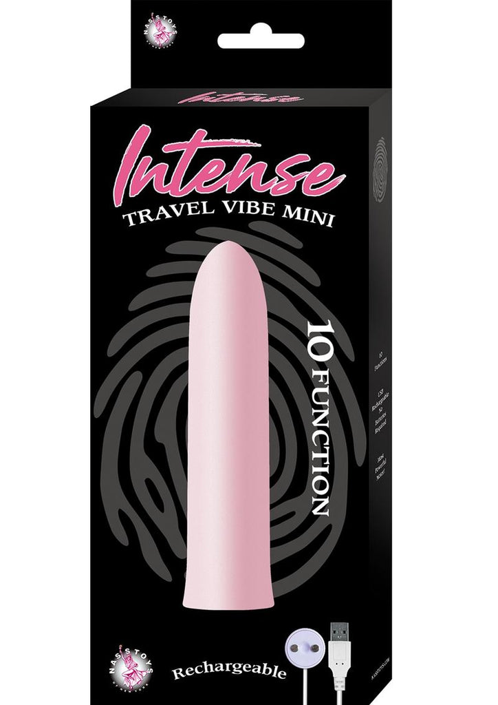 Intense Travel Vibe Mini Rechargeable Vibrator - Pink