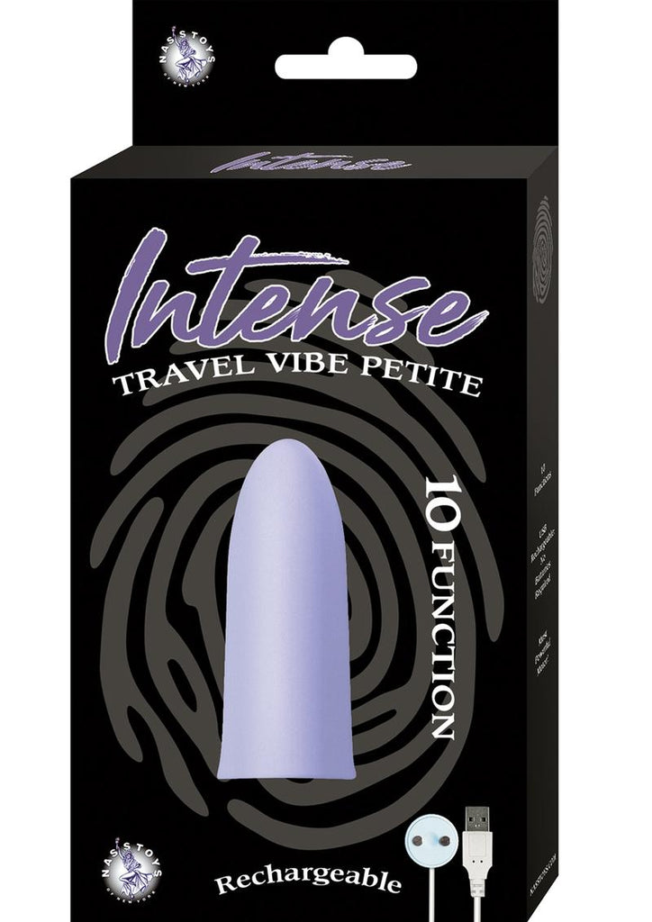 Intense Travel Vibe Petite Rechargeable Vibrator - Purple