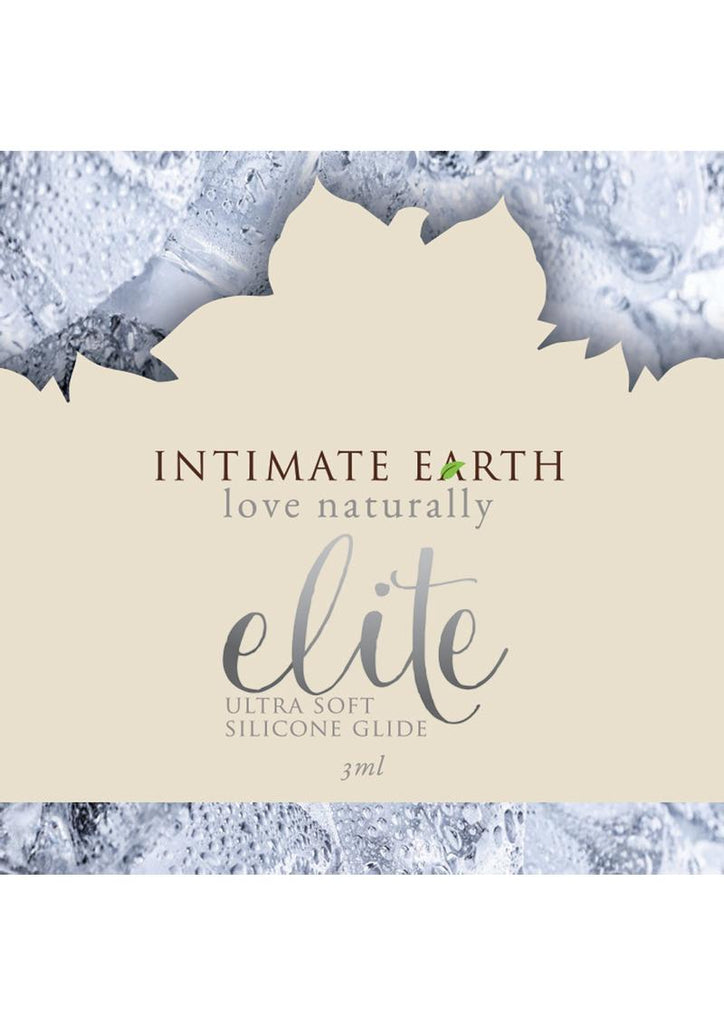 Intimate Earth Elite Ultra Soft Silicone Glide Lubricant - 3ml Foil