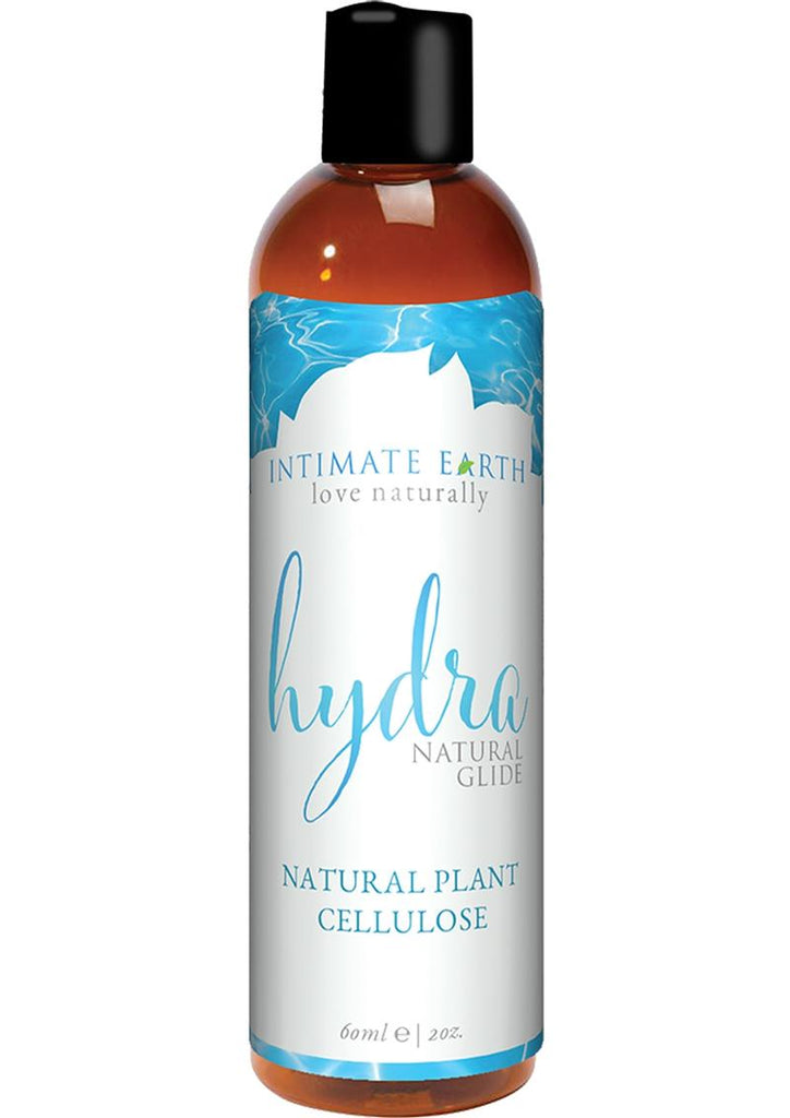 Intimate Earth Hydra Organic Water Based Glide Lubricant - Natural Plant Cellulose - 2oz